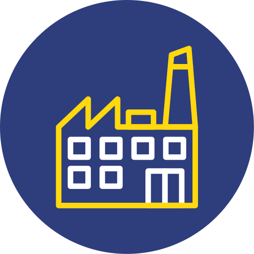 fábrica icono gratis