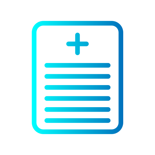 rapport médical Icône gratuit