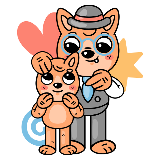 grands-parents gratuit sticker