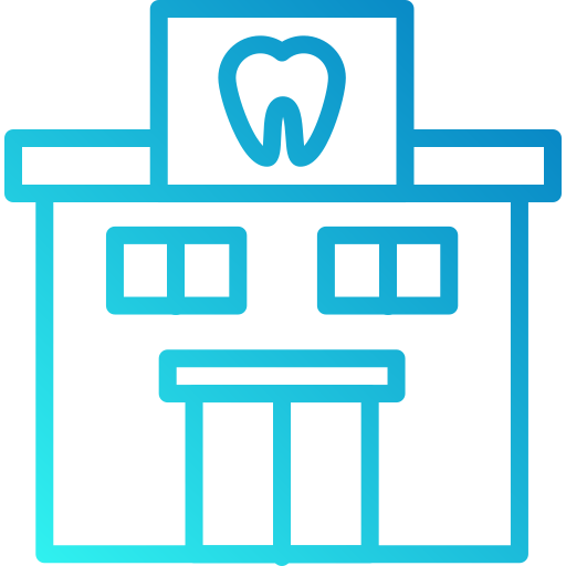 clínica dental icono gratis