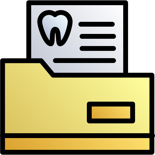 registro dental icono gratis