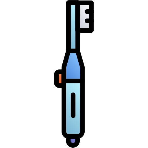 cepillo de dientes eléctrico icono gratis