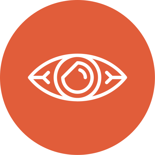 visión icono gratis