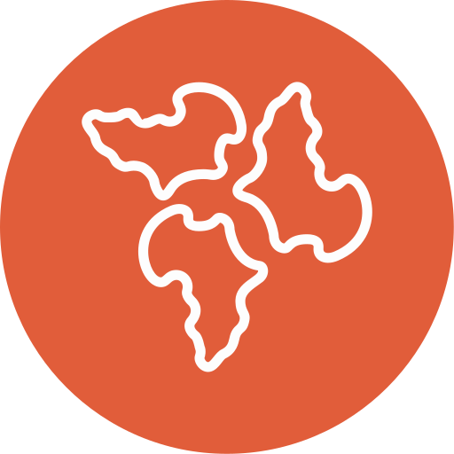 mapa del mundo icono gratis