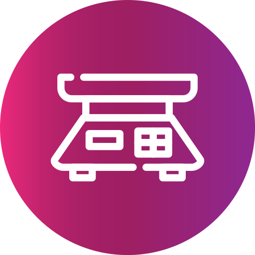 báscula de alimentos icono gratis