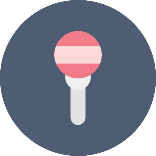 chupete icono gratis