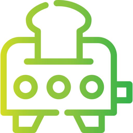 tostadora icono gratis