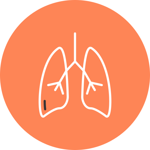 pulmones icono gratis