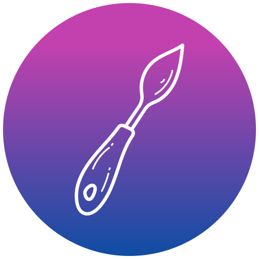 cuchillo de paleta icono gratis