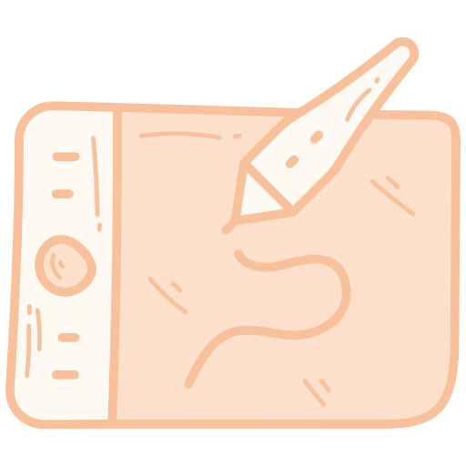 Graphic tablet free icon