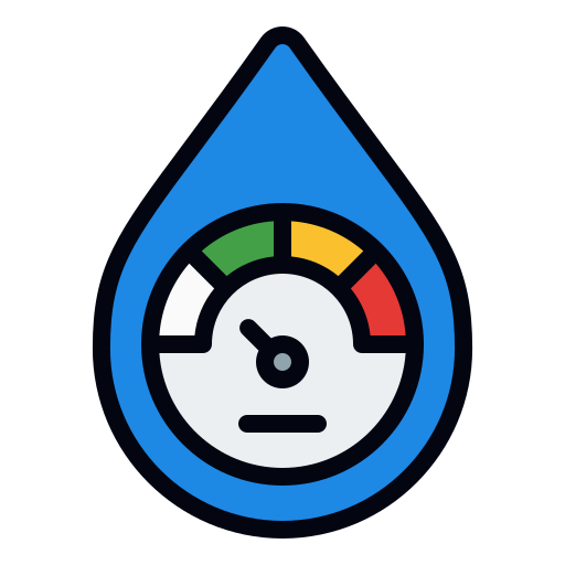 consumo de agua icono gratis