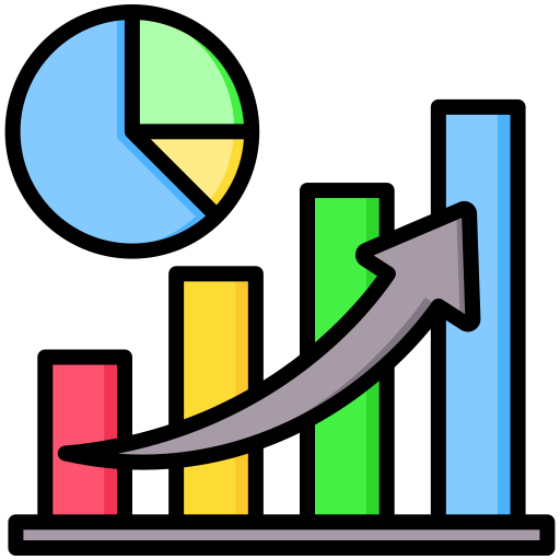 reporte de ventas icono gratis