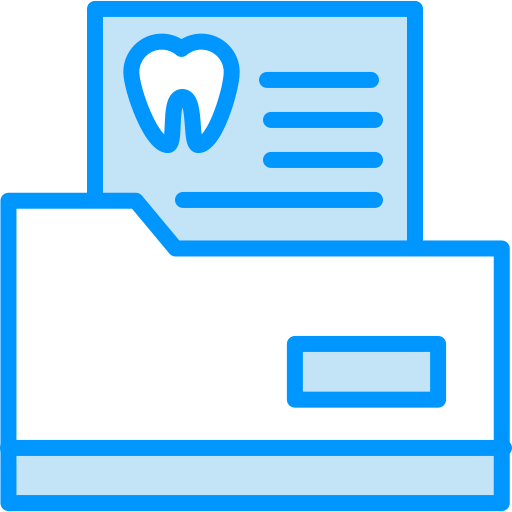 registro dental icono gratis