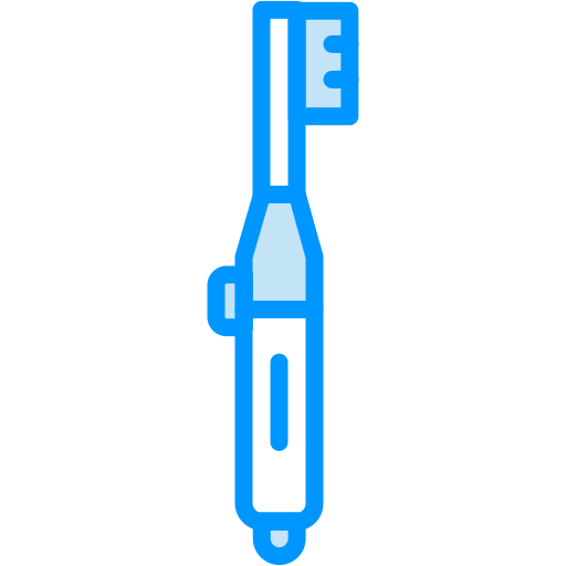 cepillo de dientes eléctrico icono gratis