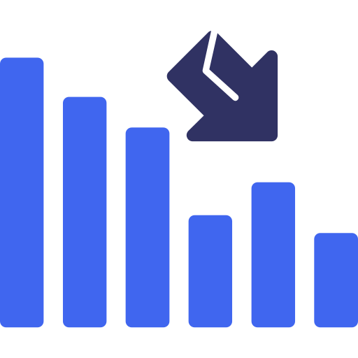 pérdida icono gratis