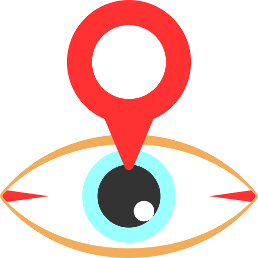 visión icono gratis