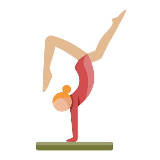 gimnasia icono gratis