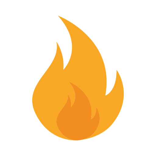 Fire free icon Fire free icon