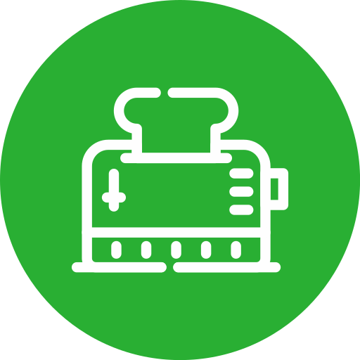 tostadora icono gratis