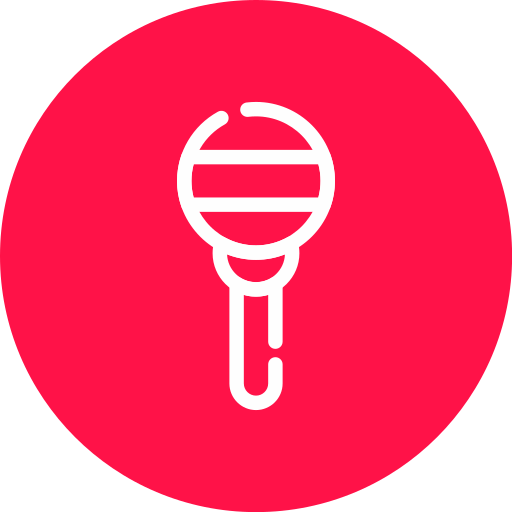 chupete icono gratis