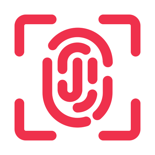 huella dactilar icono gratis