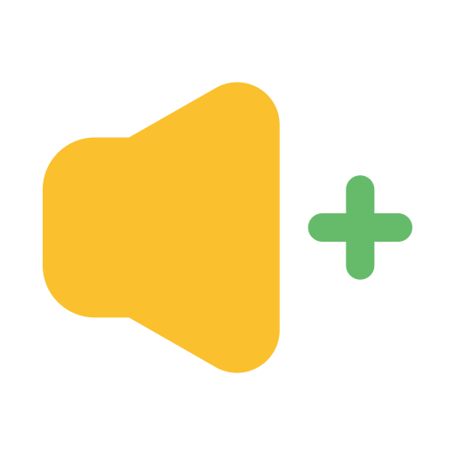 lautstärke erhöhen kostenlos Icon lautstärke erhöhen kostenlos Icon