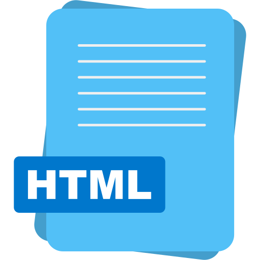 html icono gratis