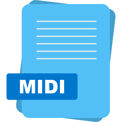 midi icono gratis