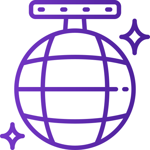 bola de discoteca grátis ícone bola de discoteca grátis ícone