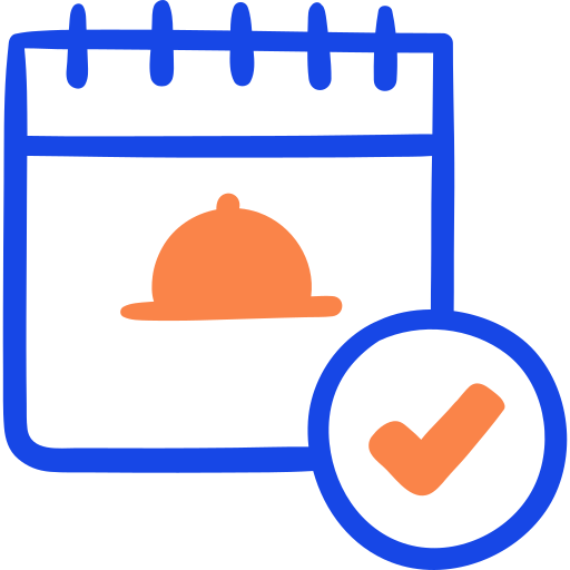 reserva grátis ícone