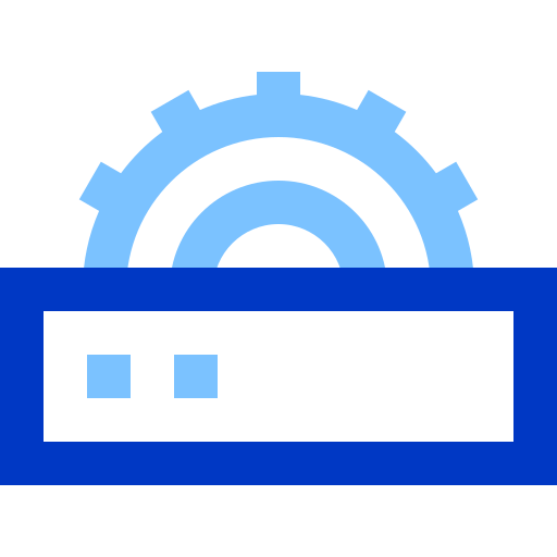 sierra de mesa icono gratis