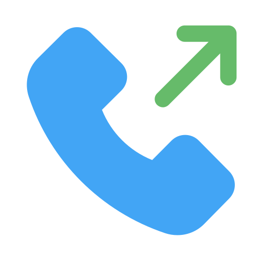 Outgoing call free icon