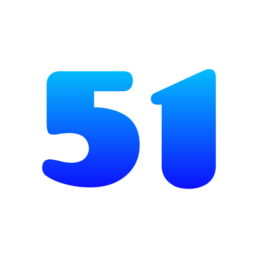 cinquenta e um grátis ícone