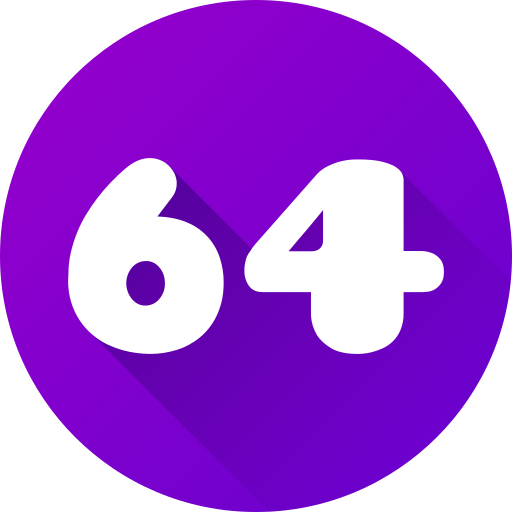 64 icono gratis