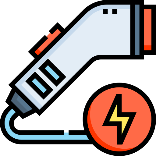 cargador electrico icono gratis