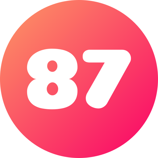 87 бесплатно иконка