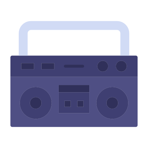 boombox icono gratis