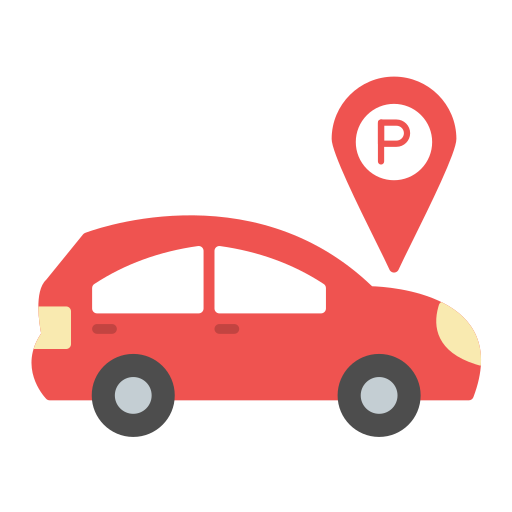 aire de stationnement Icône gratuit