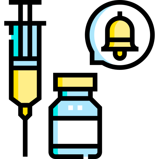 Vaccine free icon
