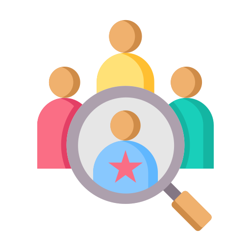 recherche de talents Icône gratuit recherche de talents Icône gratuit