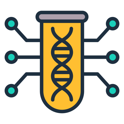 ingeniería genética icono gratis