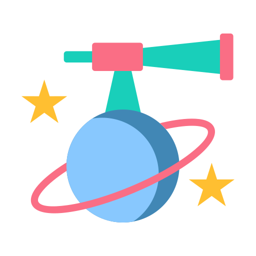 astronomía icono gratis