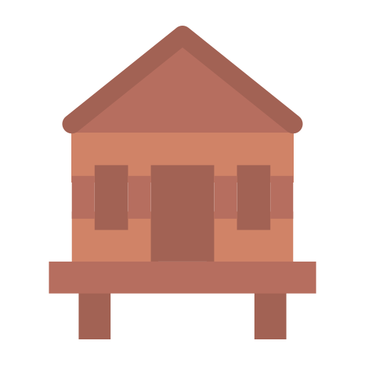 비치 하우스 무료 아이콘