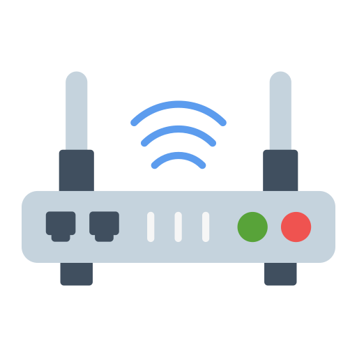 router inalámbrico icono gratis