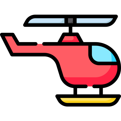 helicóptero icono gratis