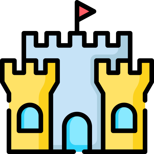 castillo icono gratis