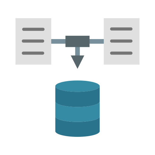 recopilación de datos icono gratis