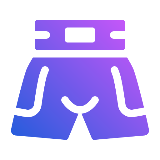 pantalones cortos de boxeo icono gratis