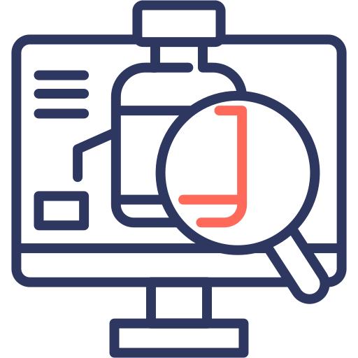 investigación médica icono gratis