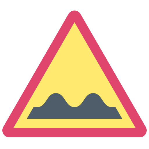 unebene straße kostenlos Icon unebene straße kostenlos Icon